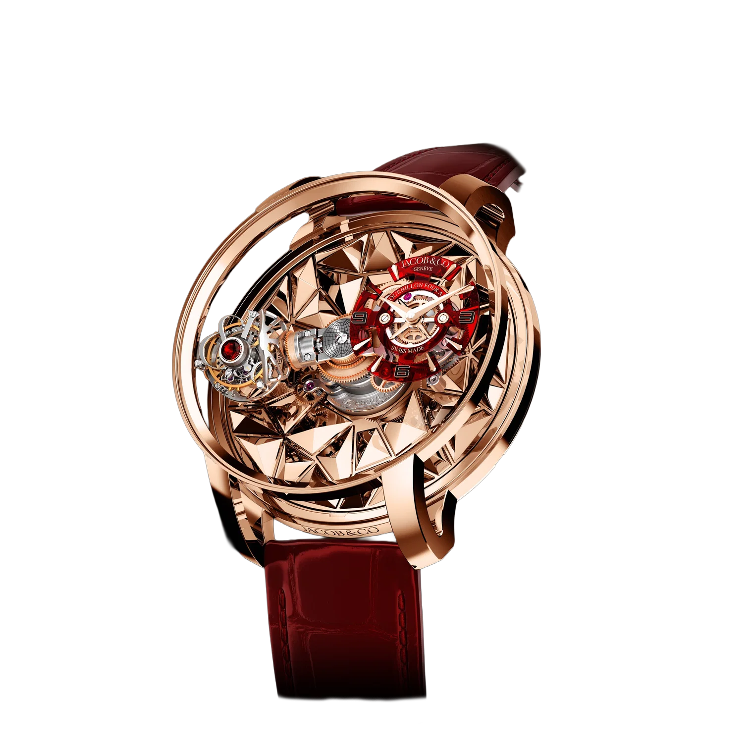 Astronomia Revolution Four-Axis Tourbillon 47mm Rose Gold, Sapphire Manual Winding AT180.40.AB.AA.A