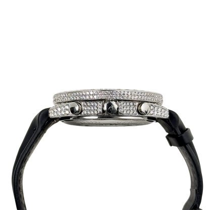 Five Time Zone Steel Diamond 40mm JCM-30