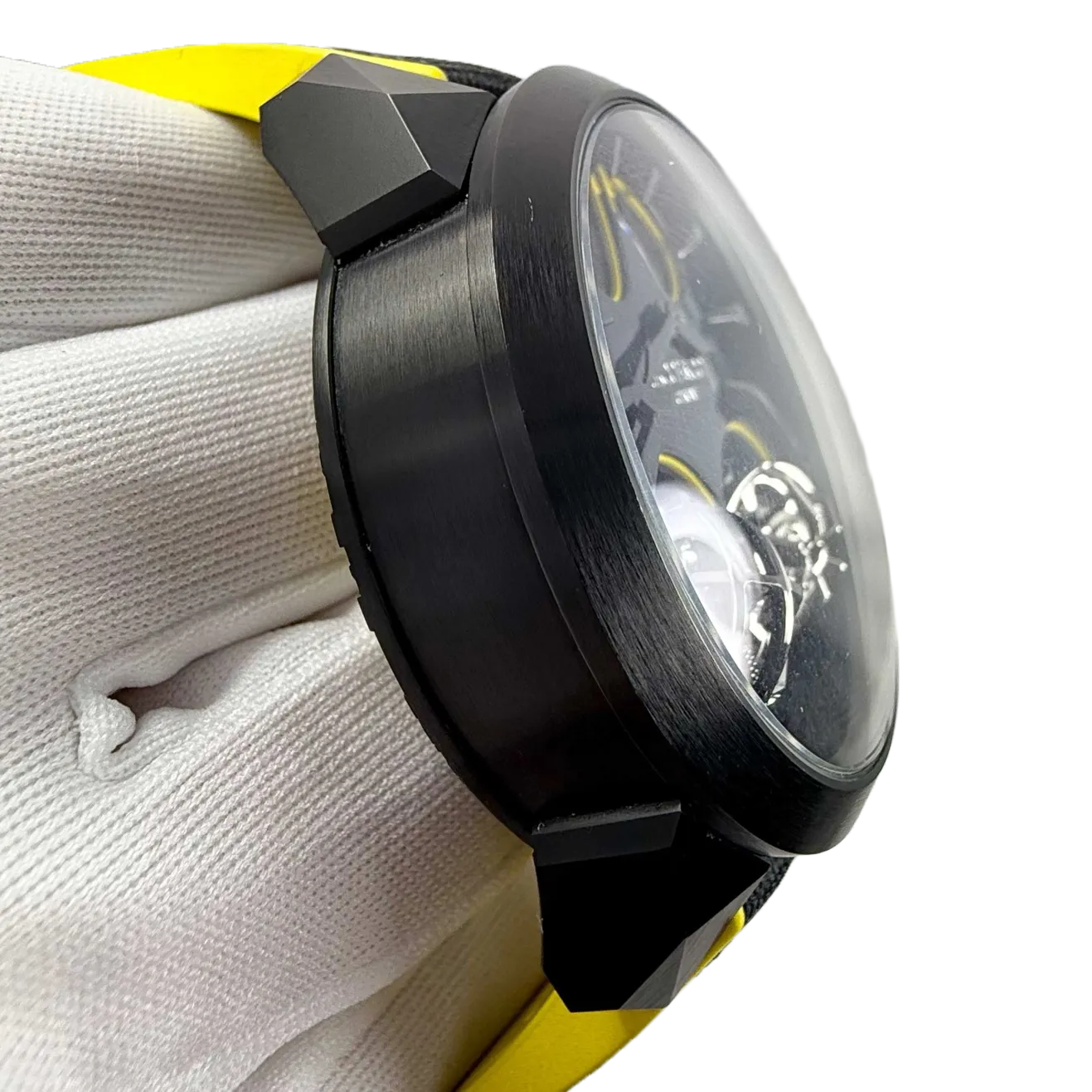 Gotham City 46mm Titanium DLC Sapphire Crystal DC100.21.AB.AB.A