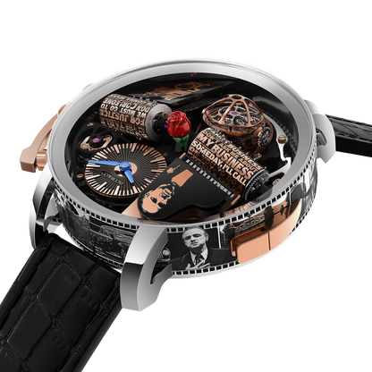 Opera Godfather 50th Anniversary 49mm White Gold Manual Winding OP110.30.AA.AA.A