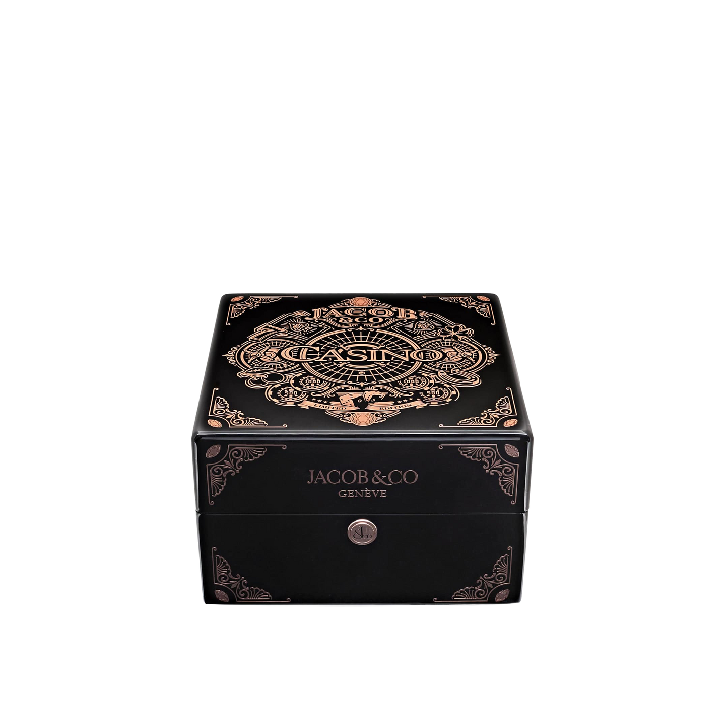 The Casino Tourbillon 44mm CA100.40.AA.AA.ABALA Rose Gold Black Onyx Dial Limited Edition
