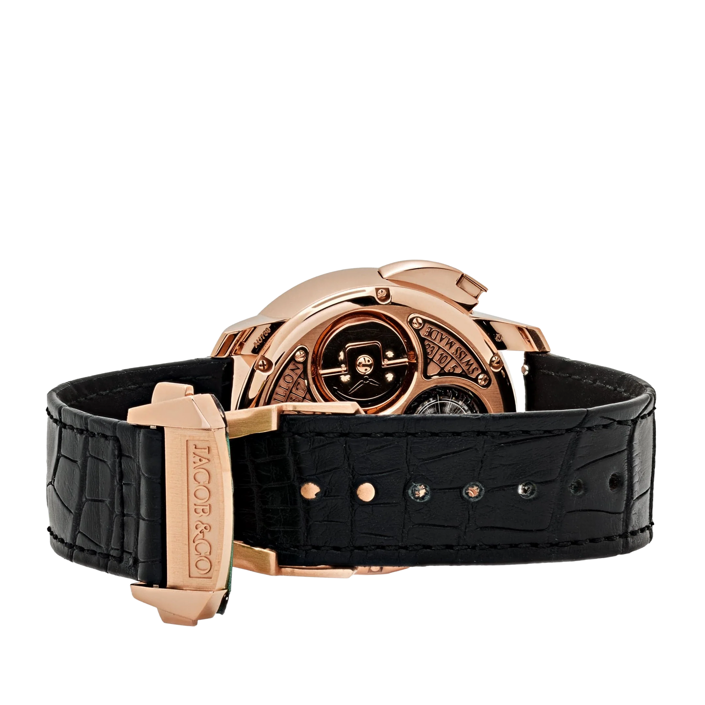 The Casino Tourbillon 44mm CA100.40.AA.AA.ABALA Rose Gold Black Onyx Dial Limited Edition