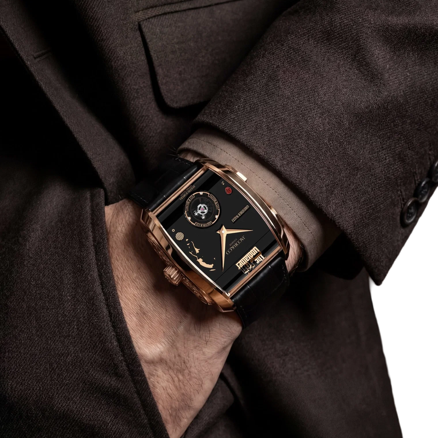 The Godfather II 44 x 42mm Rose Gold Manual Winding OP200.40.AA.AB.ABALA