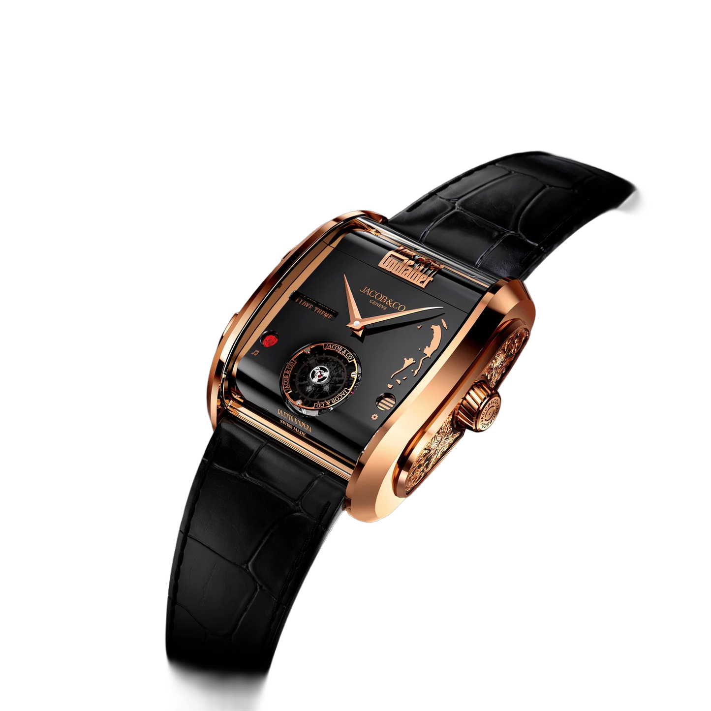 The Godfather II 44 x 42mm Rose Gold Manual Winding OP200.40.AA.AB.ABALA