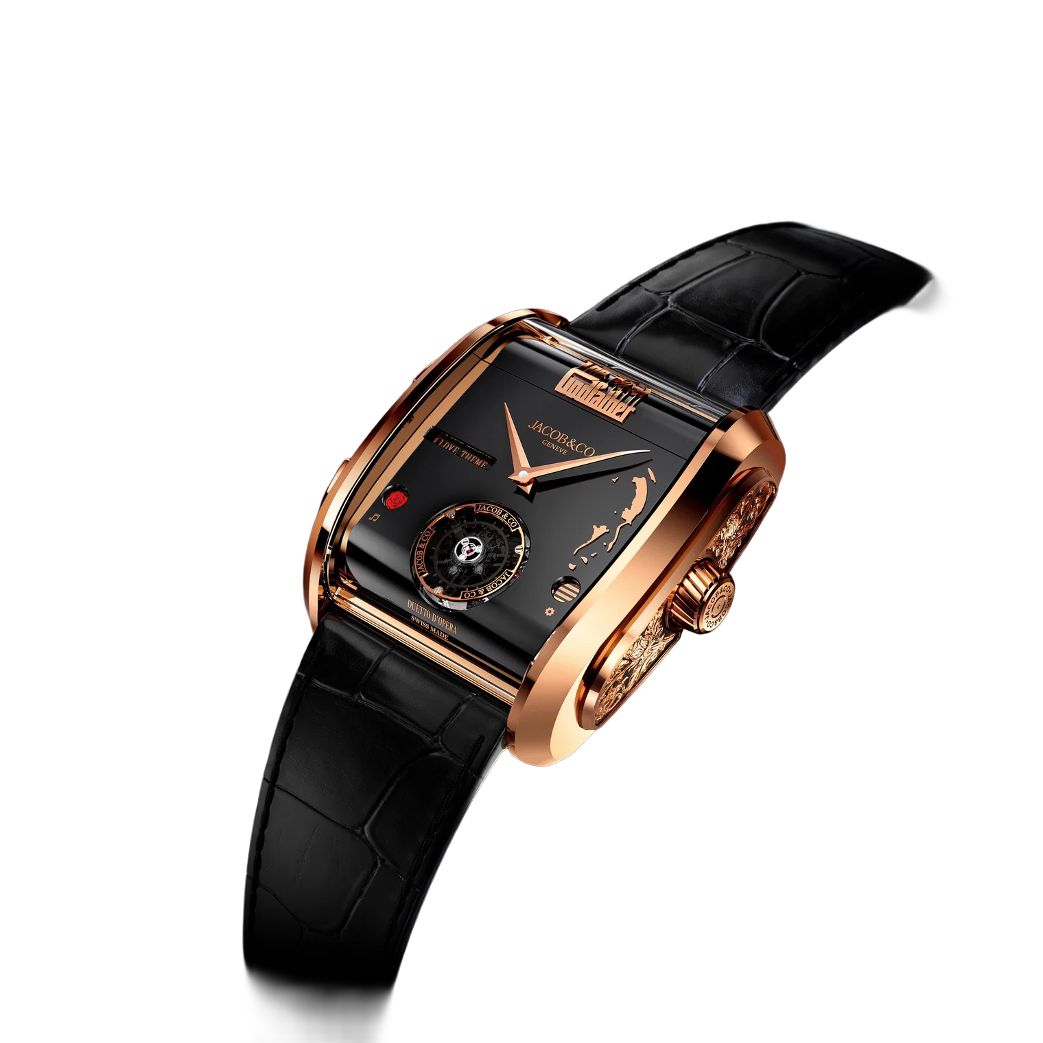 The Godfather II 44 x 42mm Rose Gold Manual Winding OP200.40.AA.AB.ABALA
