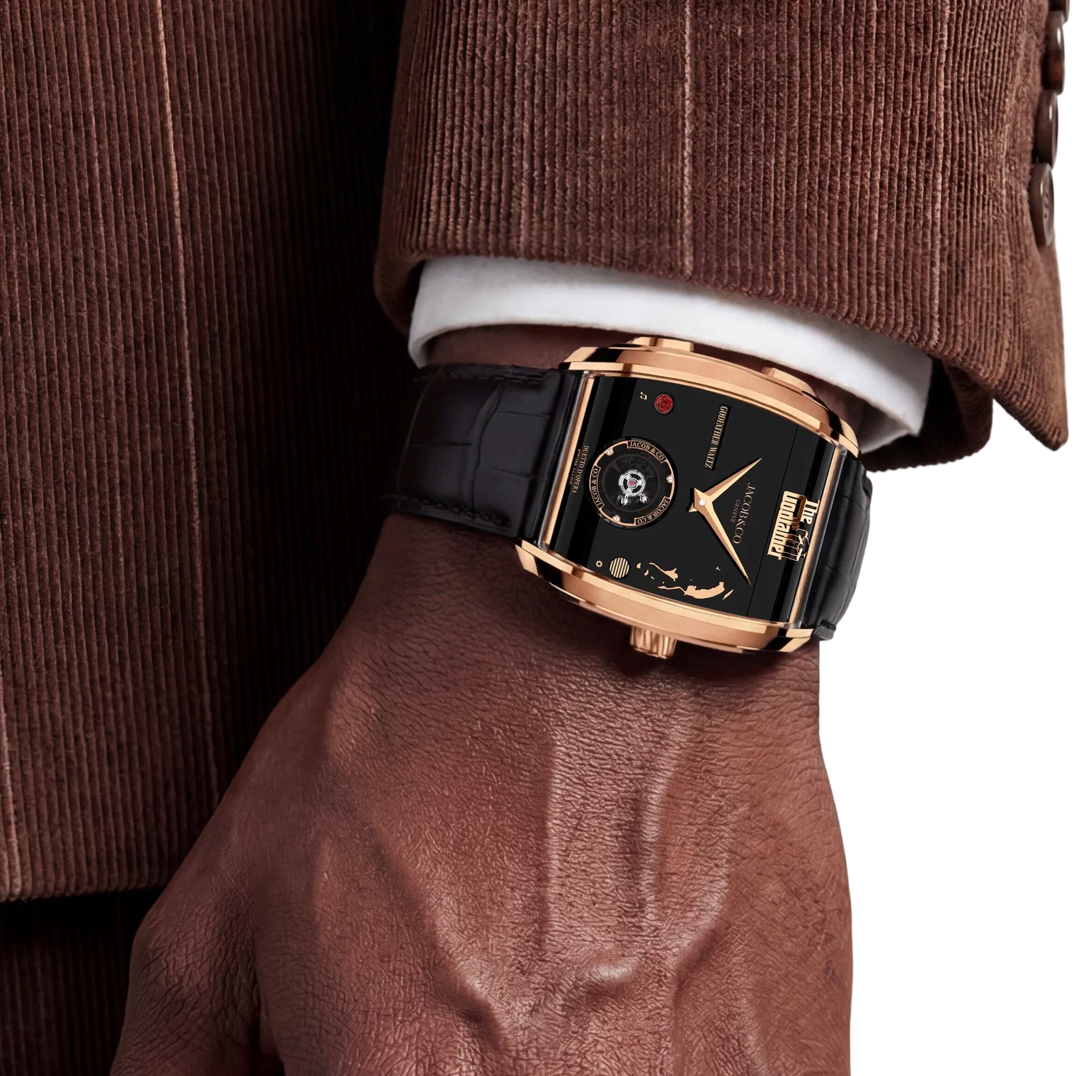 The Godfather II 44 x 42mm Rose Gold Manual Winding OP200.40.AA.AB.ABALA