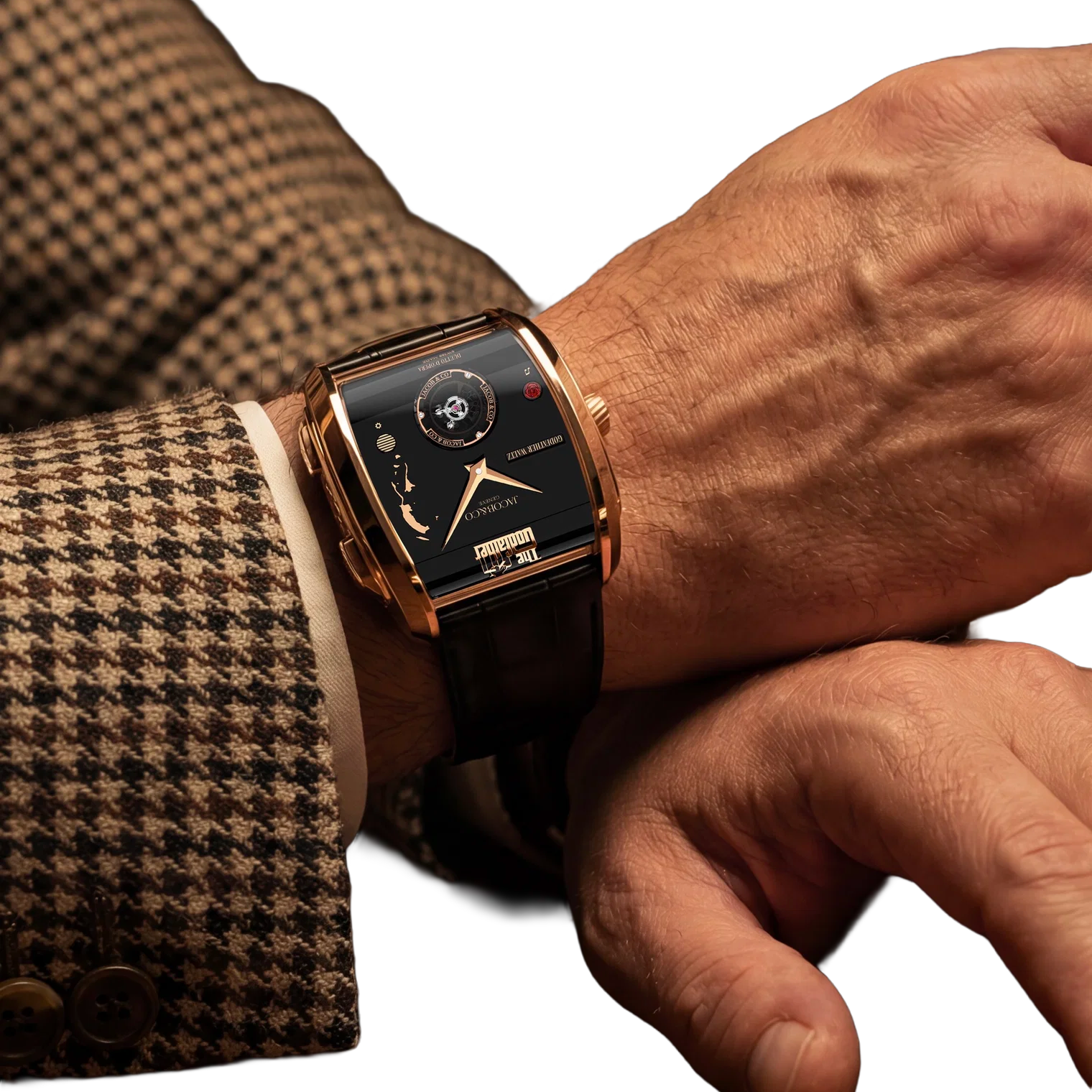The Godfather II 44 x 42mm Rose Gold Manual Winding OP200.40.AA.AB.ABALA