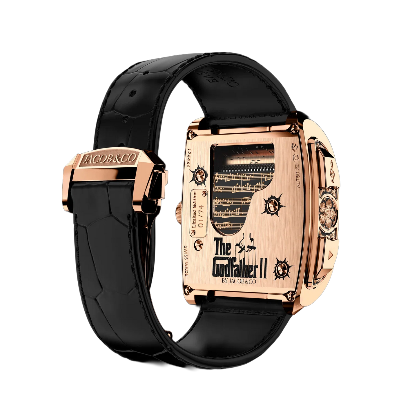 The Godfather II 44 x 42mm Rose Gold Manual Winding OP200.40.AA.AB.ABALA