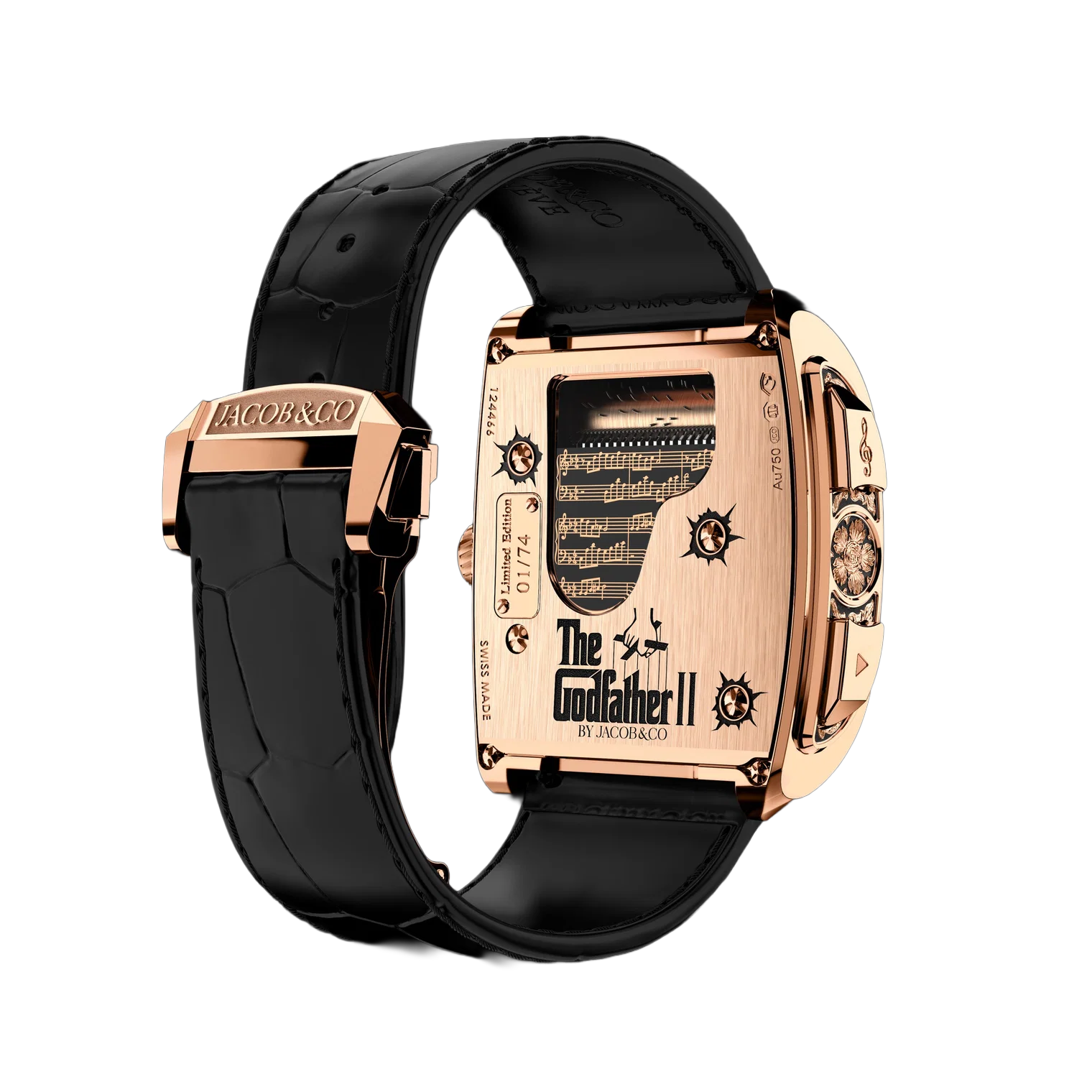 The Godfather II 44 x 42mm Rose Gold Manual Winding OP200.40.AA.AB.ABALA