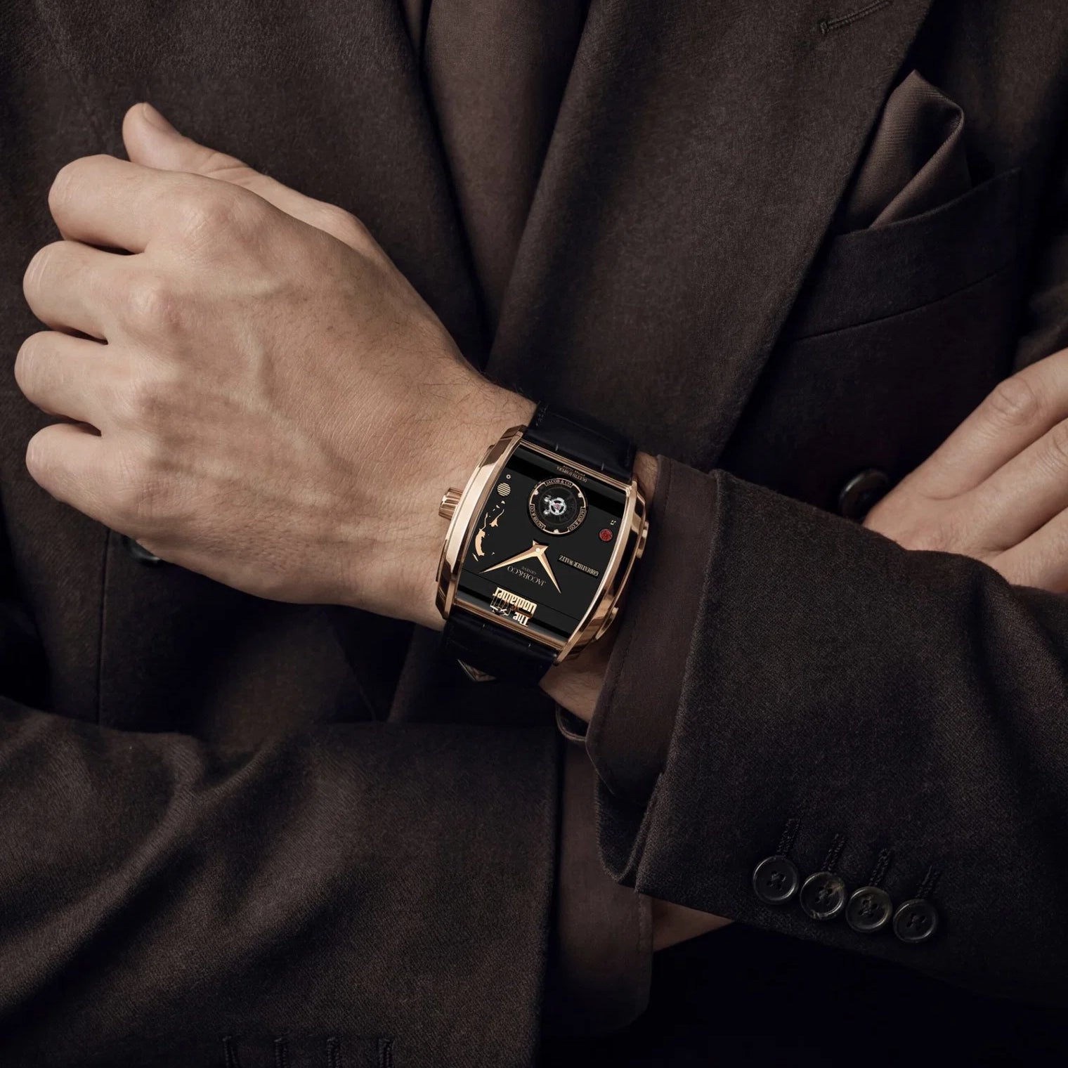 The Godfather II 44 x 42mm Rose Gold Manual Winding OP200.40.AA.AB.ABALA