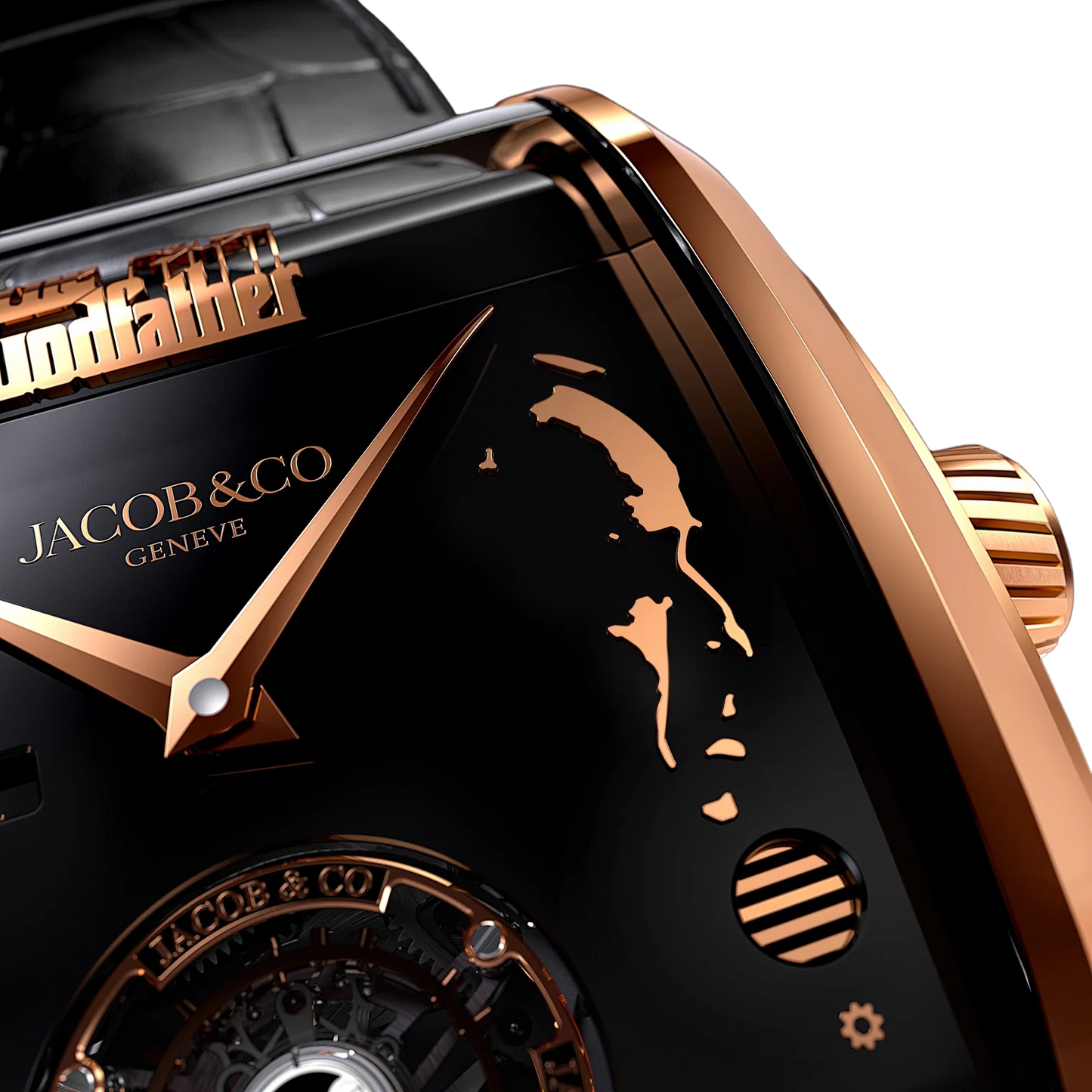 The Godfather II 44 x 42mm Rose Gold Manual Winding OP200.40.AA.AB.ABALA