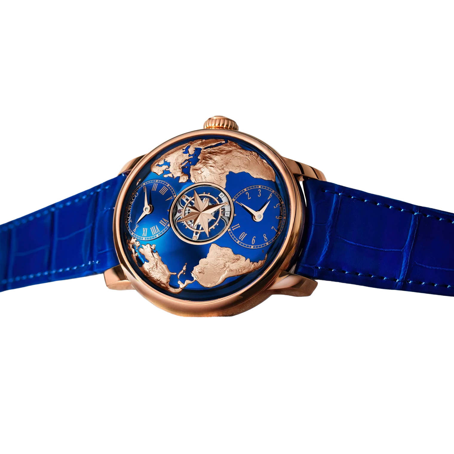 The World Is Yours Dual Time Zone Tourbillon 38.6mm Rose Gold Automatic Winding DT200.40.AA.AA.A