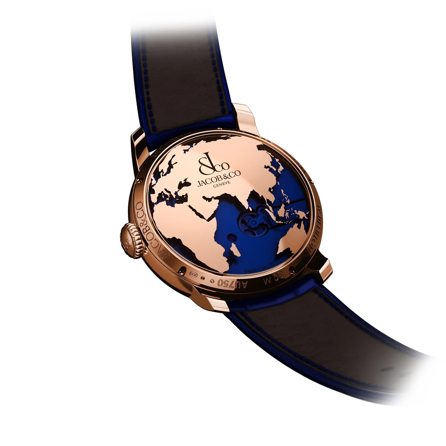 The World Is Yours Dual Time Zone Tourbillon 38.6mm Rose Gold Automatic Winding DT200.40.AA.AA.A