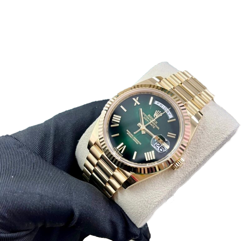 Day-Date 228238 Green Smoke Dial 40mm