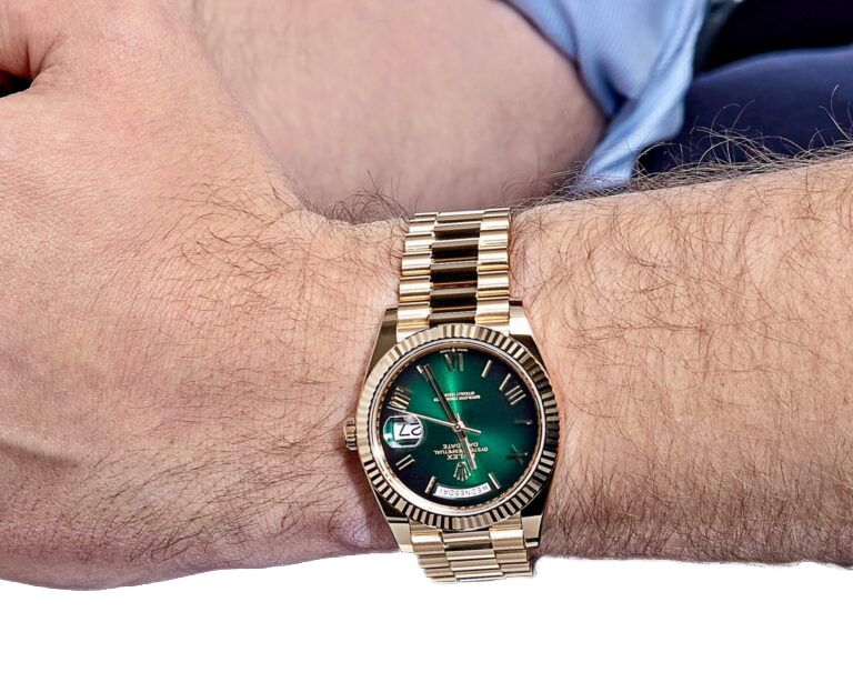 Day-Date 228238 Green Smoke Dial 40mm