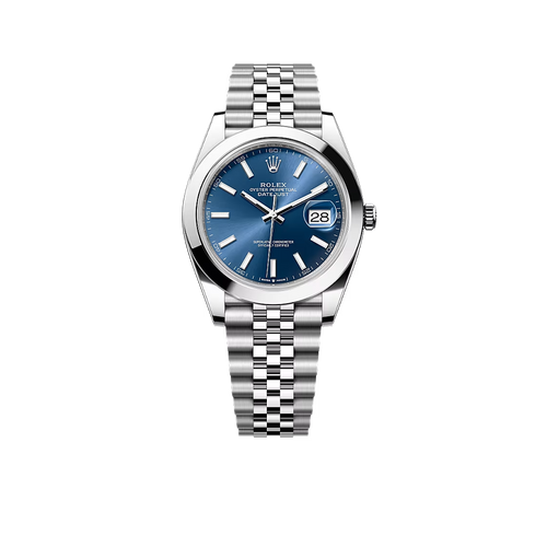Datejust Oyster 41 mm Oystersteel Blue Dial 126300-0002
