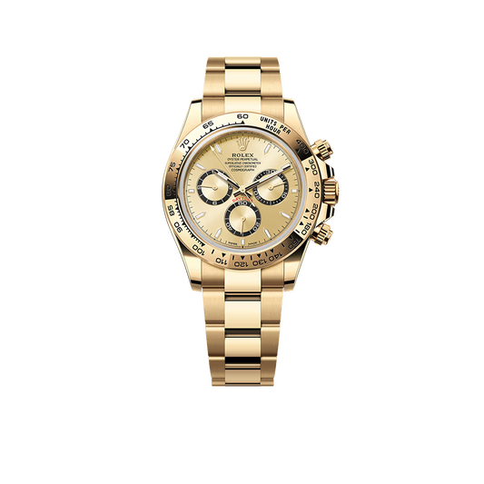 Daytona 40mm Yellow Gold Golden Dial Champagne m126508-0005