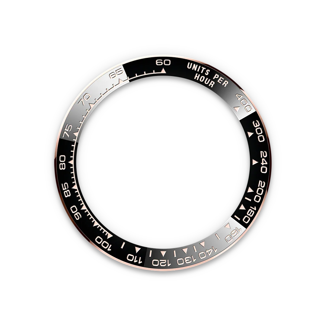 Daytona 40mm Oyster Perpetual Everose Gold with Meteorite and Black Dial M126515LN-0008