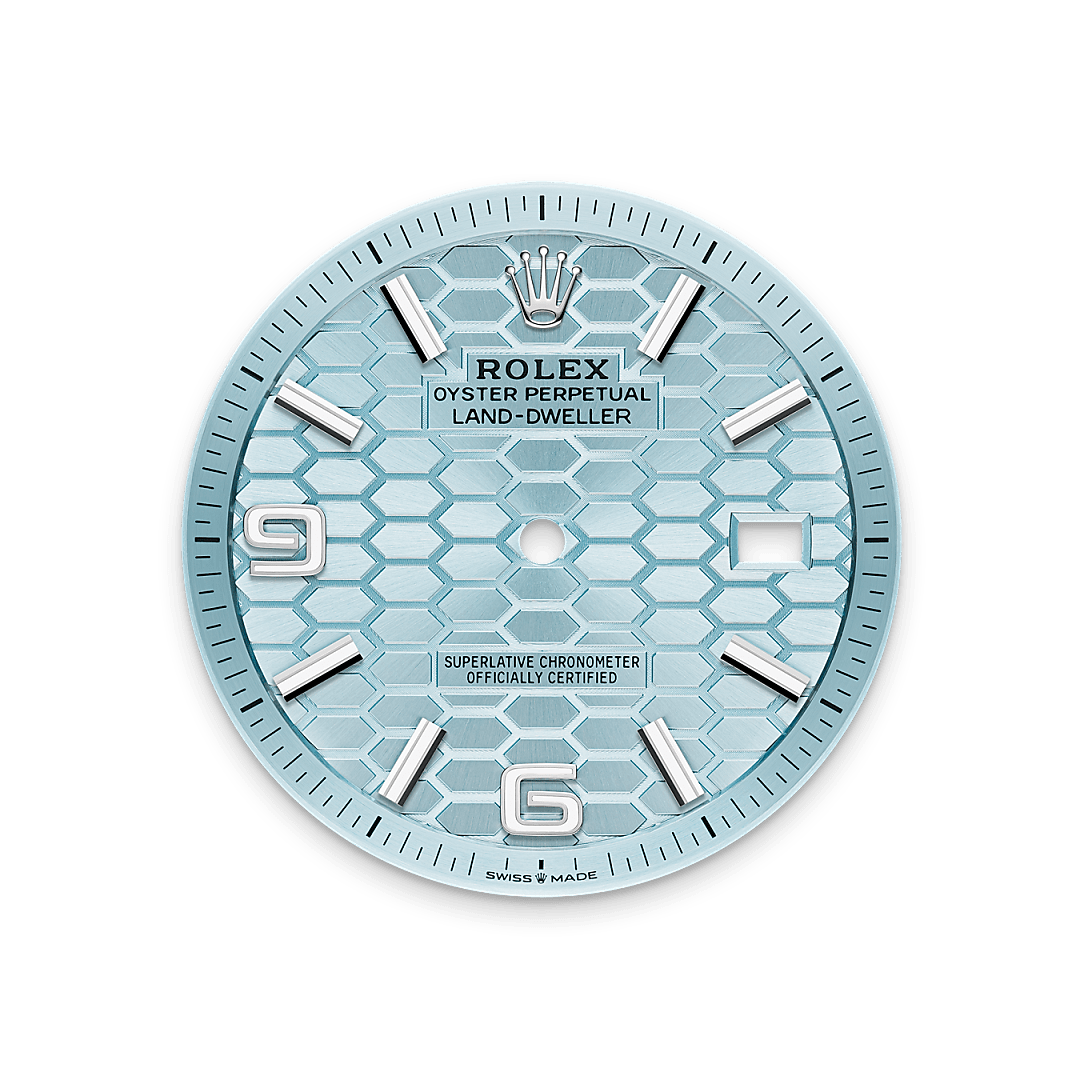 Land-Dweller 40mm Oyster Platinum M127336-0001