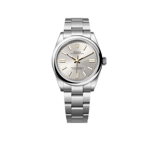 Oyster Perpetual 41mm Stainless Steel Silver Dial Men Watch 134300-0001 New 2025