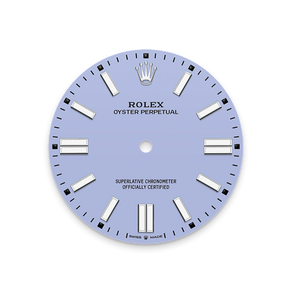 Oyster Perpetual 41mm Stainless Steel Lavender Dial Men Watch 134300-0012 New 2025