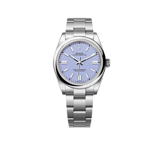 Oyster Perpetual 41mm Stainless Steel Lavender Dial Men Watch 134300-0012 New 2025