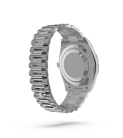 Day-date Oyster Perpetual 40mm White Gold Blue Ombré Dial, Fluted bezel M228239-0076