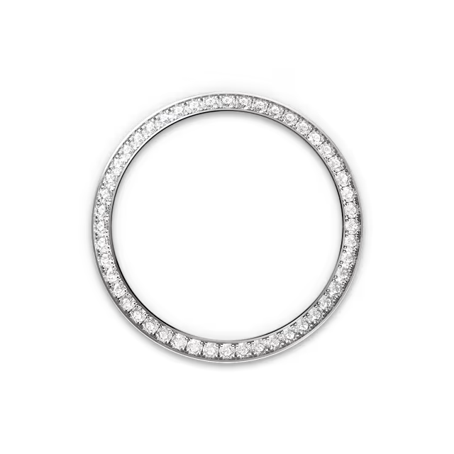 Day-Date 40mm Silver Dial 18 kt White Gold Diamonds 228349RBR-0001
