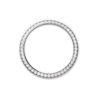 Day-Date 40mm Silver Dial 18 kt White Gold Diamonds 228349RBR-0001