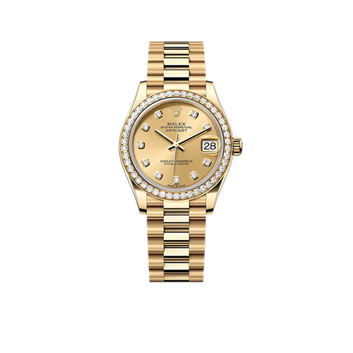 Datejust Oyster 31 mm Yellow Gold and Diamonds 278288RBR-0005