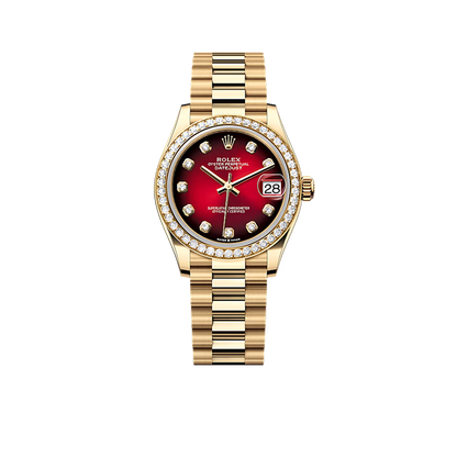 Datejust Oyster 31 mm Yellow Gold and Diamonds 278288RBR