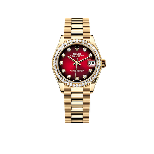 Datejust Oyster 31 mm Yellow Gold and Diamonds 278288RBR