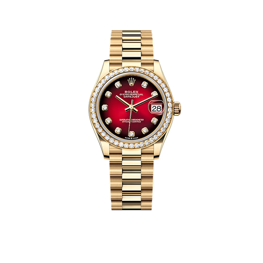 Datejust Oyster 31 mm Yellow Gold and Diamonds 278288RBR