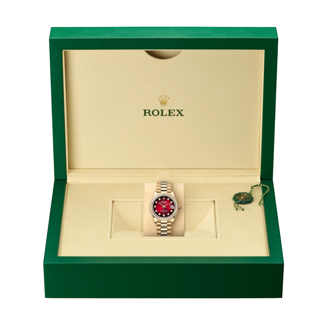 Datejust Oyster 31 mm Yellow Gold and Diamonds 278288RBR