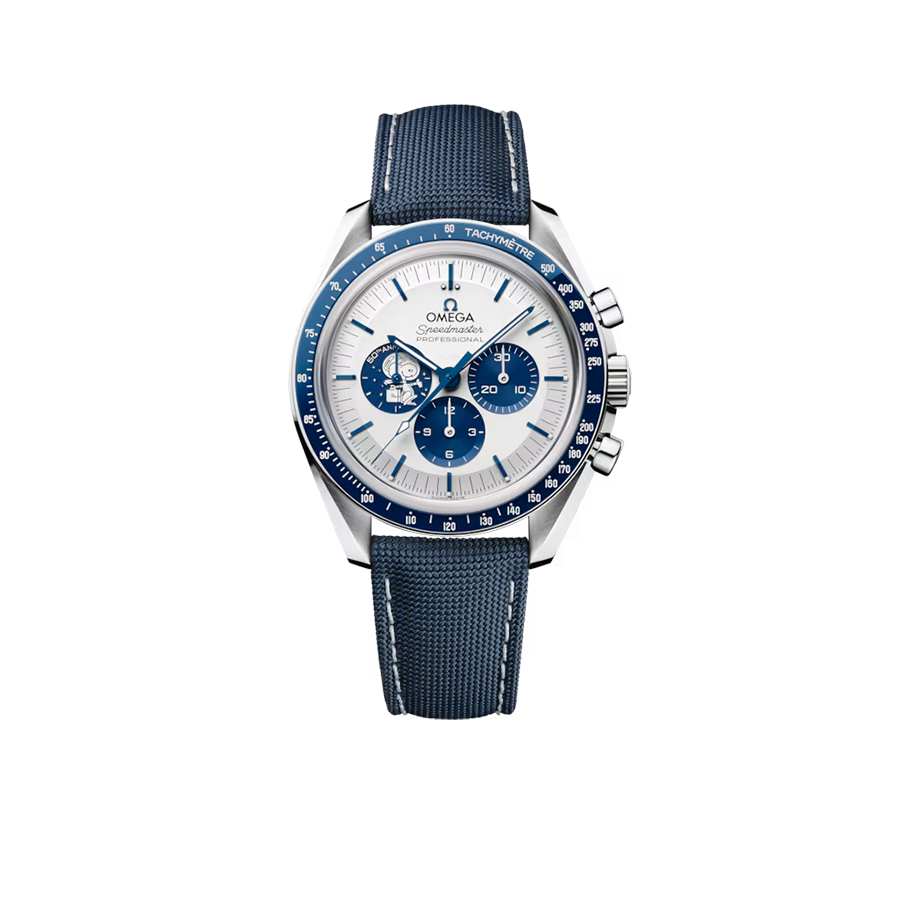 Speedmaster 42mm Silver Snoopy Award 50th Anniversary