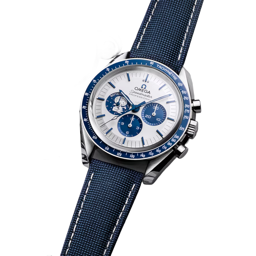 Speedmaster 42mm Silver Snoopy Award 50th Anniversary