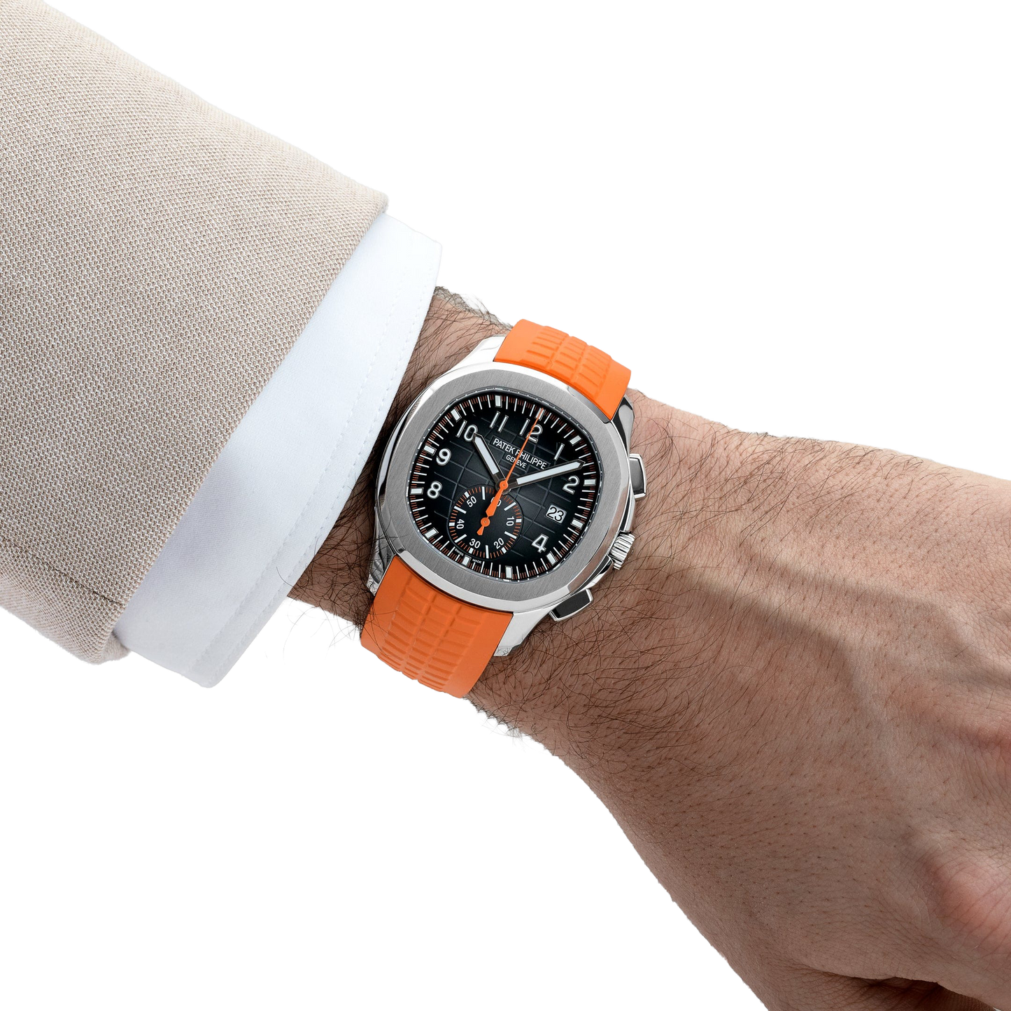 Aquanaut 42mm 5968A-001 Stainless Steel Black Dial