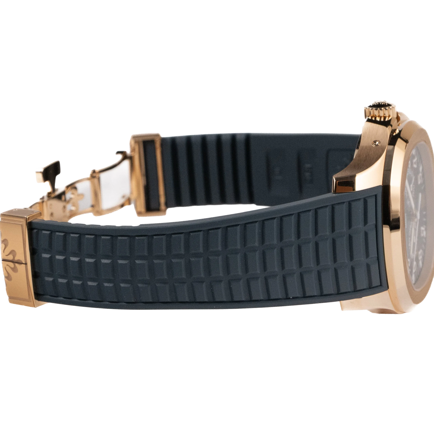 Aquanaut Luce 40mm 5261R-001 Annual Calendar Moon Phases Rose Gold Blue-Gray Dial
