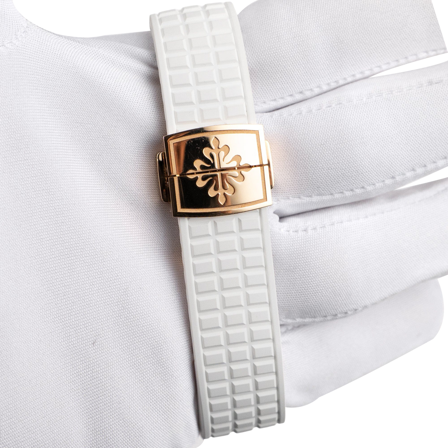 Aquanaut Luce 39mm 5268/200R-001 Rose Gold White Dial Diamond Bezel