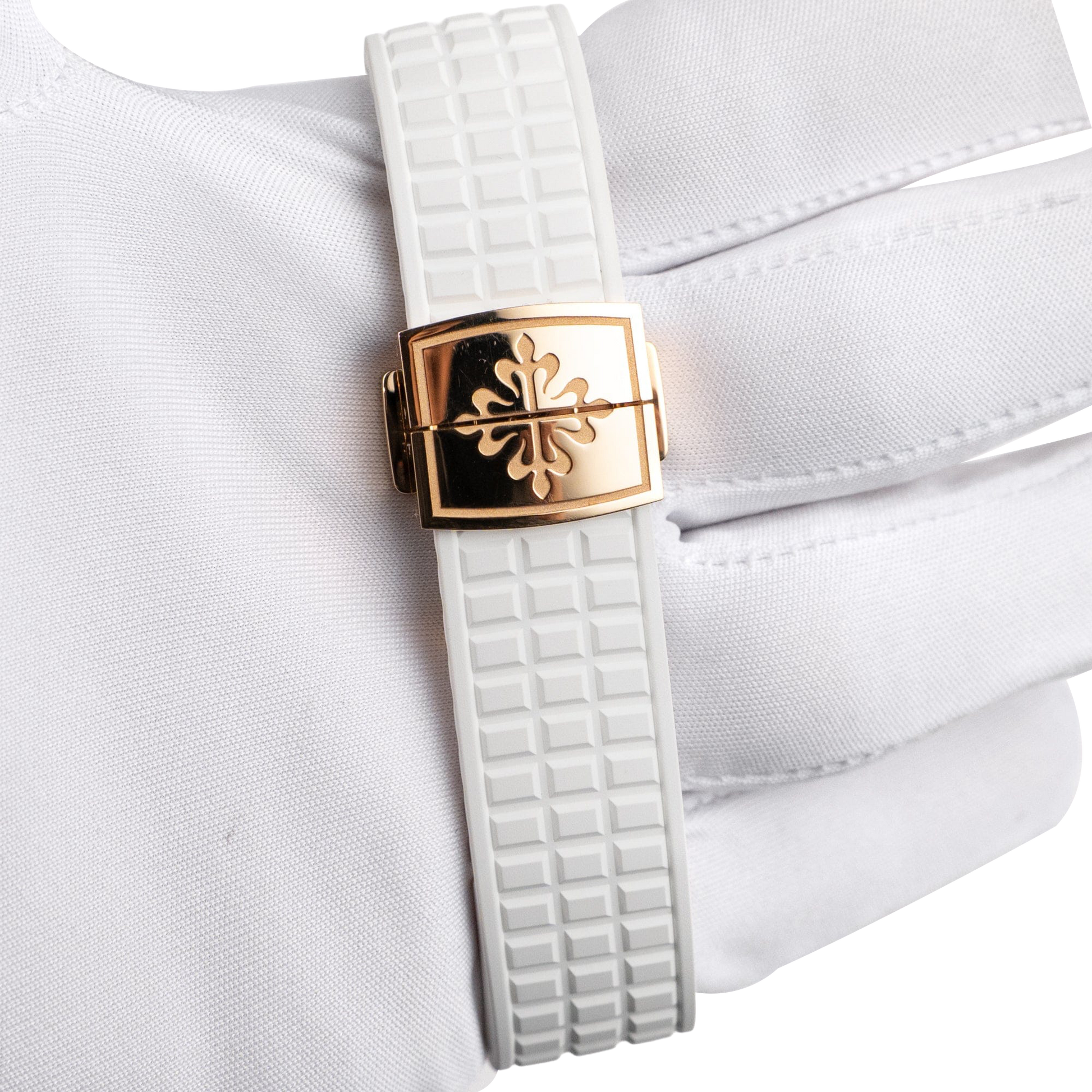 Aquanaut Luce 39mm 5268/200R-001 Rose Gold White Dial Diamond Bezel