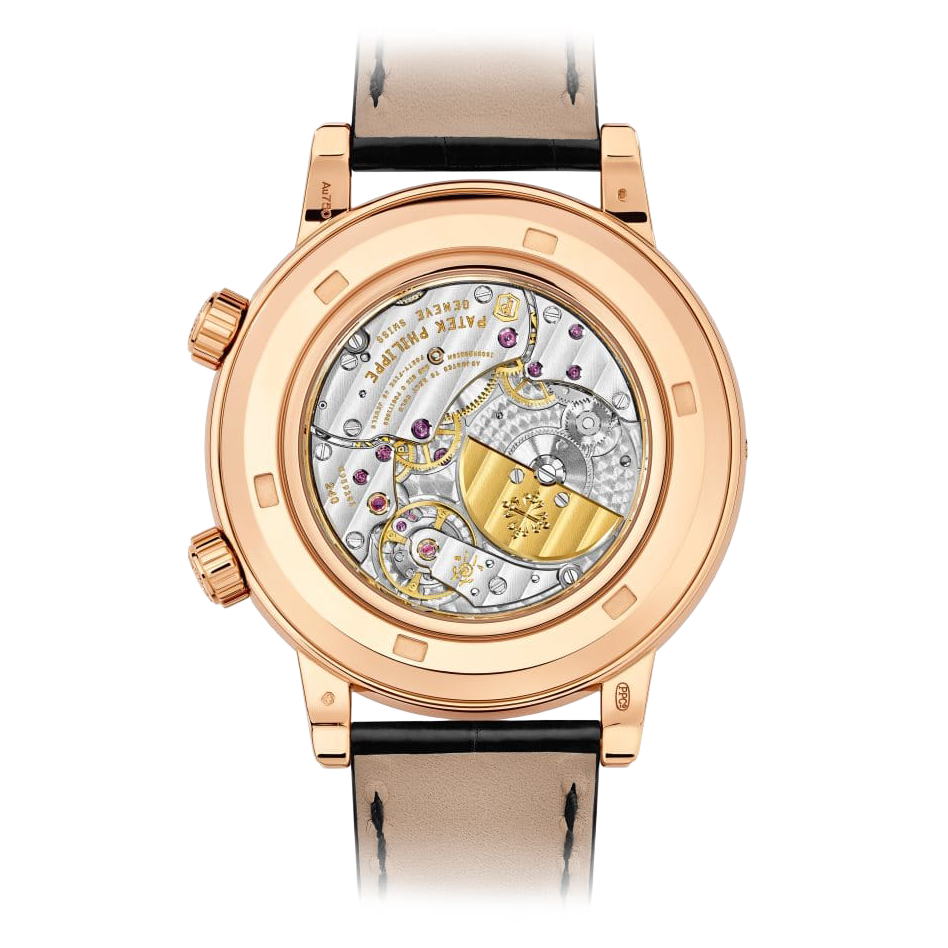 Celestial Grand Complications 44mm 6104R-001 Rose Gold Diamond Bezel Black Dial