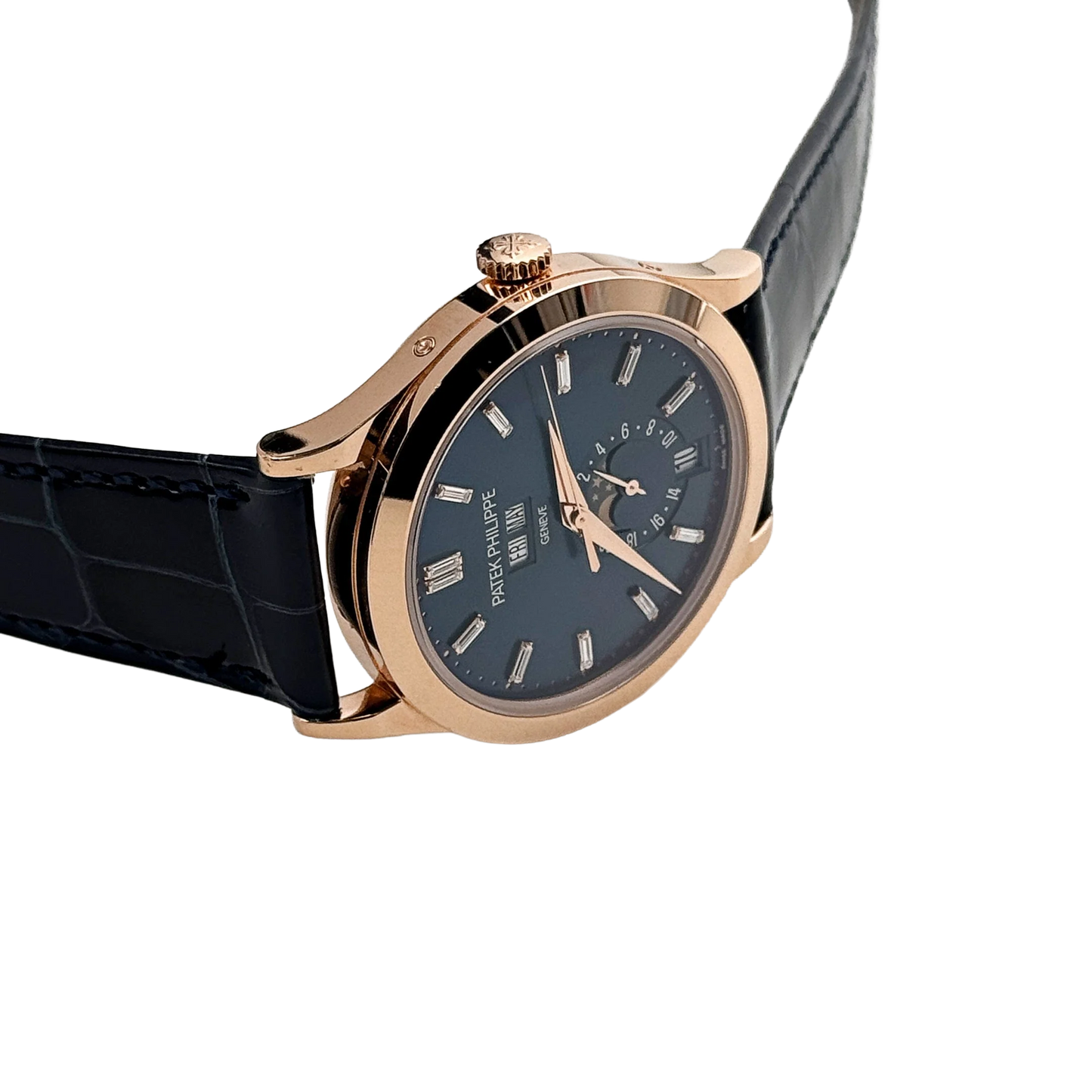 Complications 39mm 5396R-015 Annual Calendar Rose Gold Blue Dial
