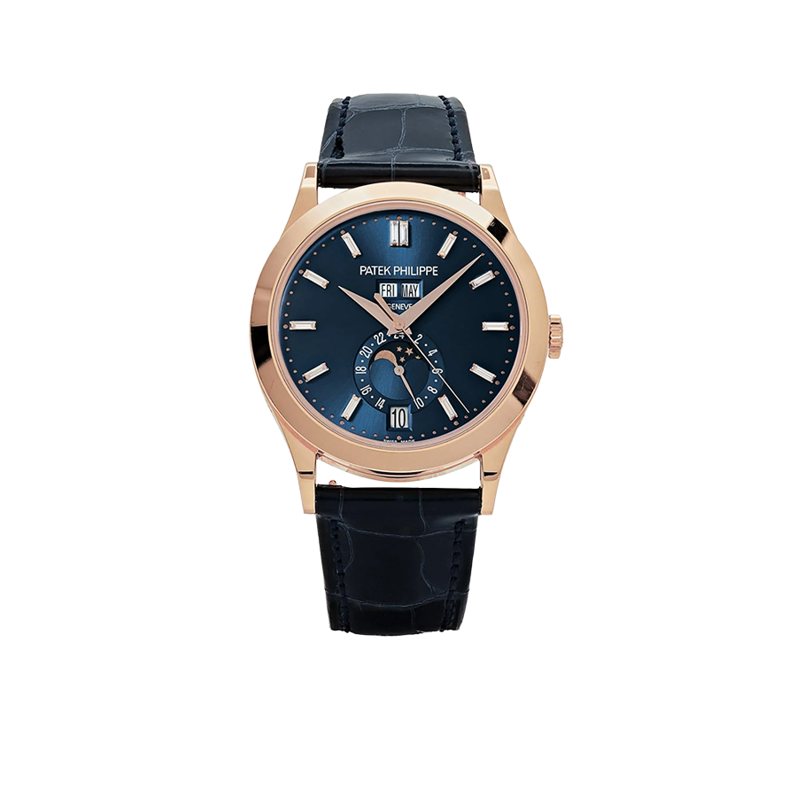 Complications 39mm 5396R-015 Annual Calendar Rose Gold Blue Dial