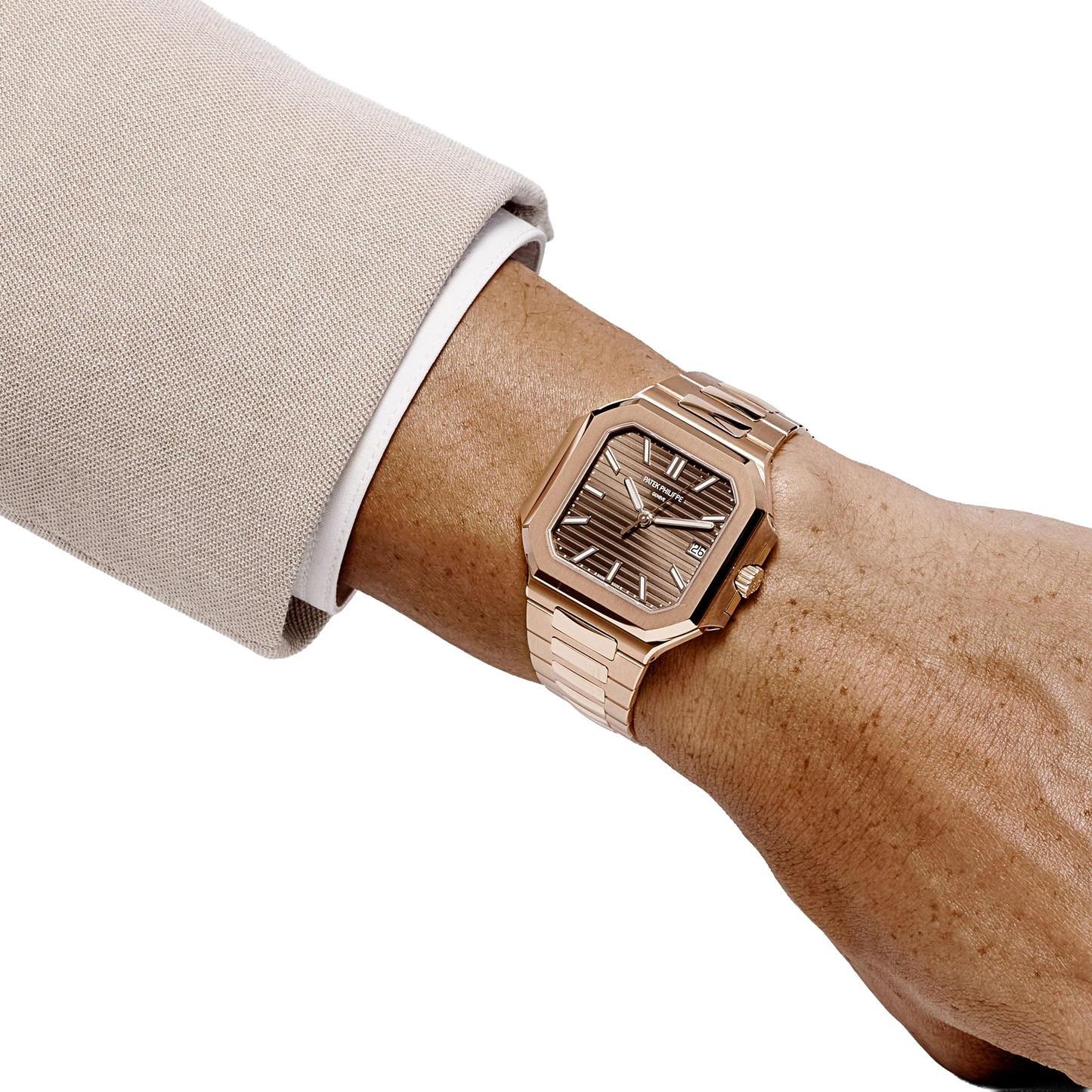 Cubitus 40mm 7128/1R-001 Rose Gold Brown Dial