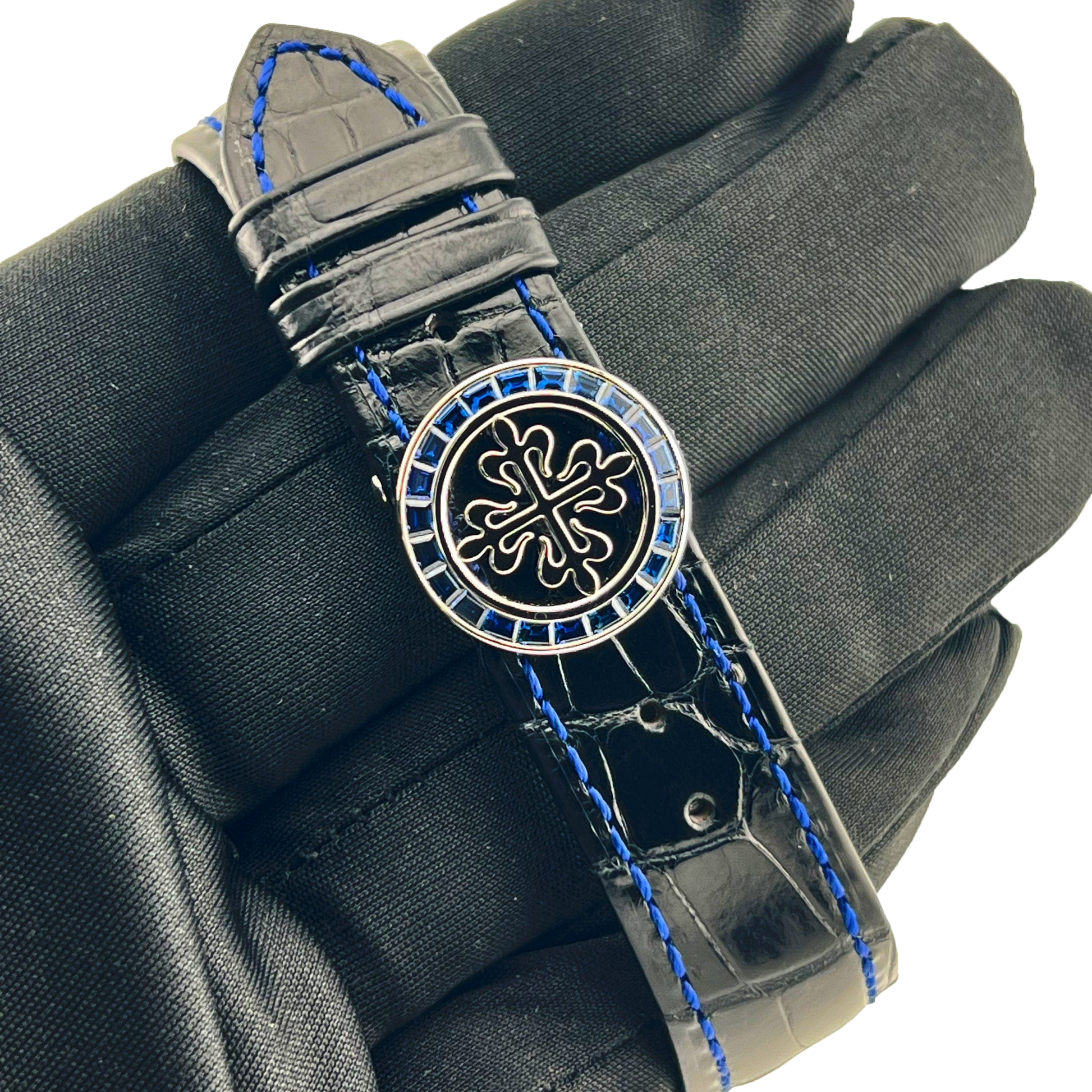 Grand Complications 41mm 5271/11P-010 Perpetual Calendar Chronograph Platinum Baguette Sapphires