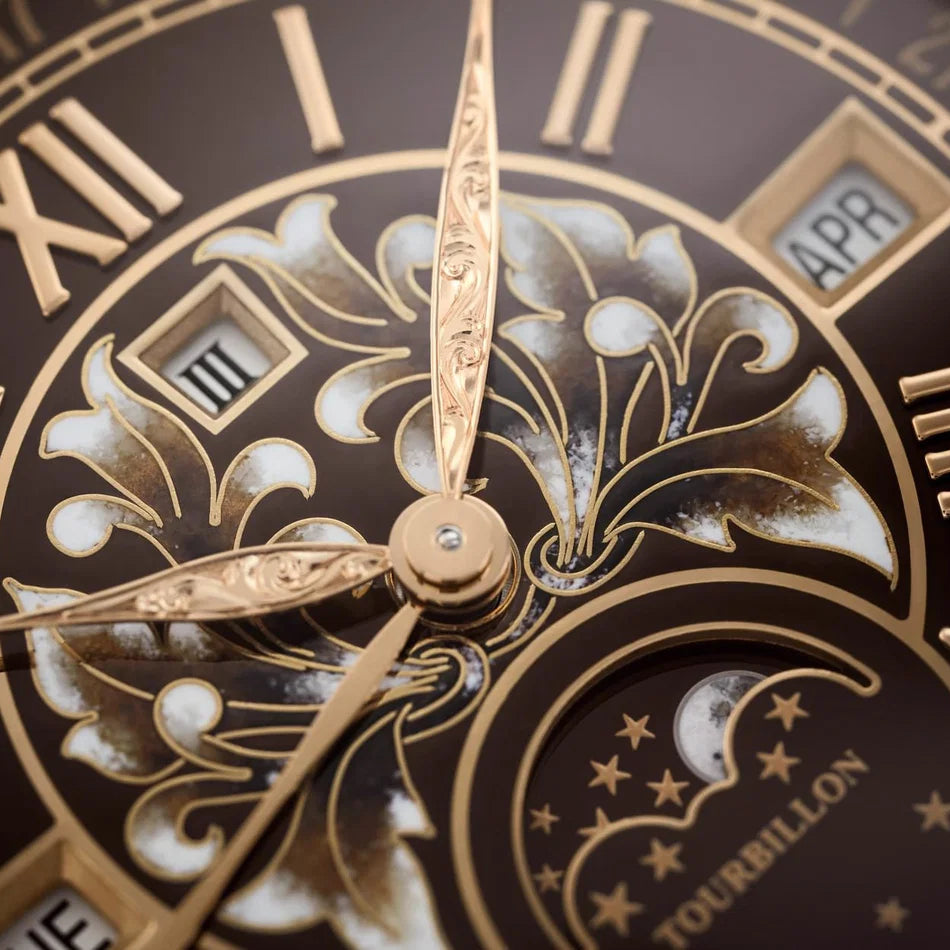 Grand Complications 44mm 6002R-001 Skymoon Tourbillon Rose Gold