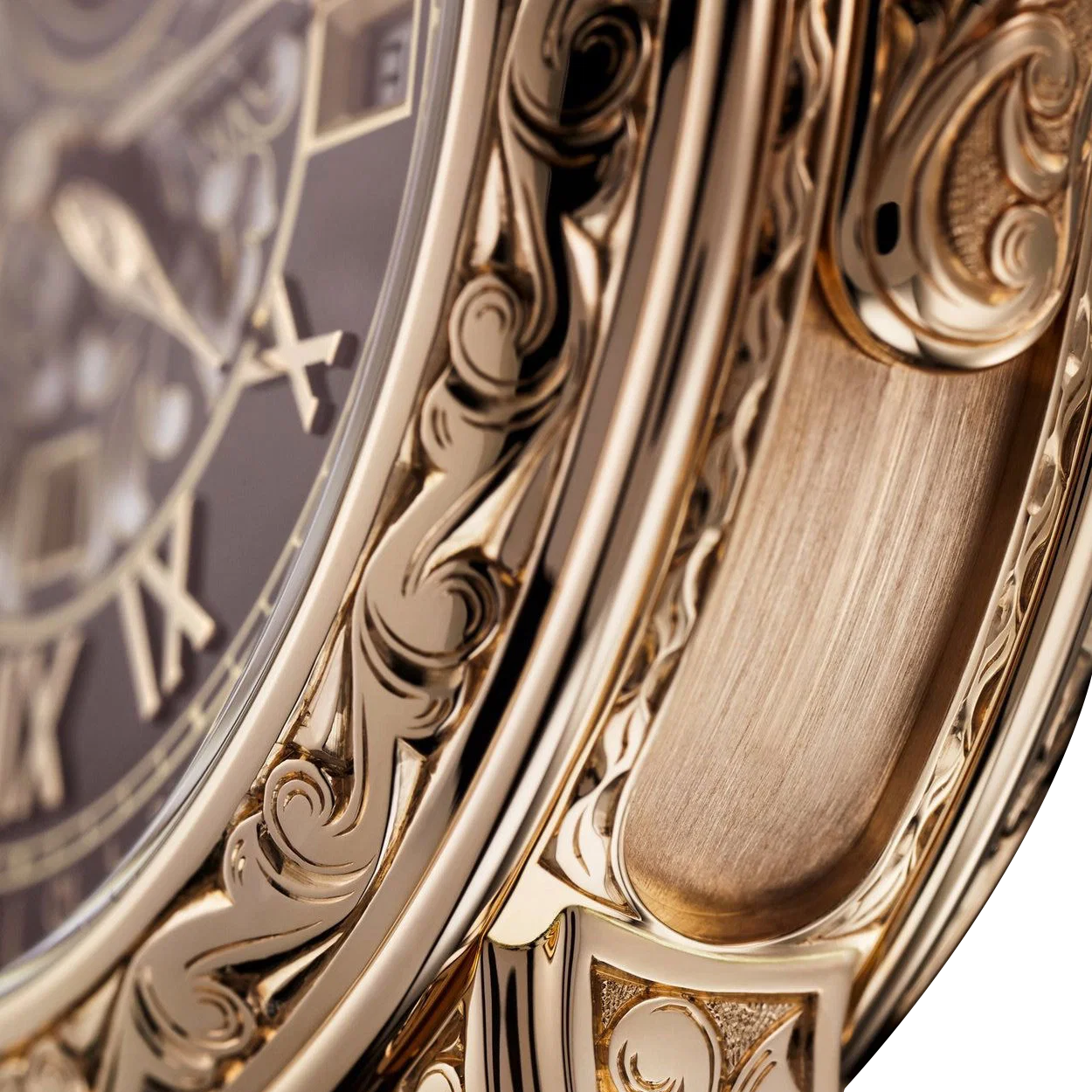Grand Complications 44mm 6002R-001 Skymoon Tourbillon Rose Gold