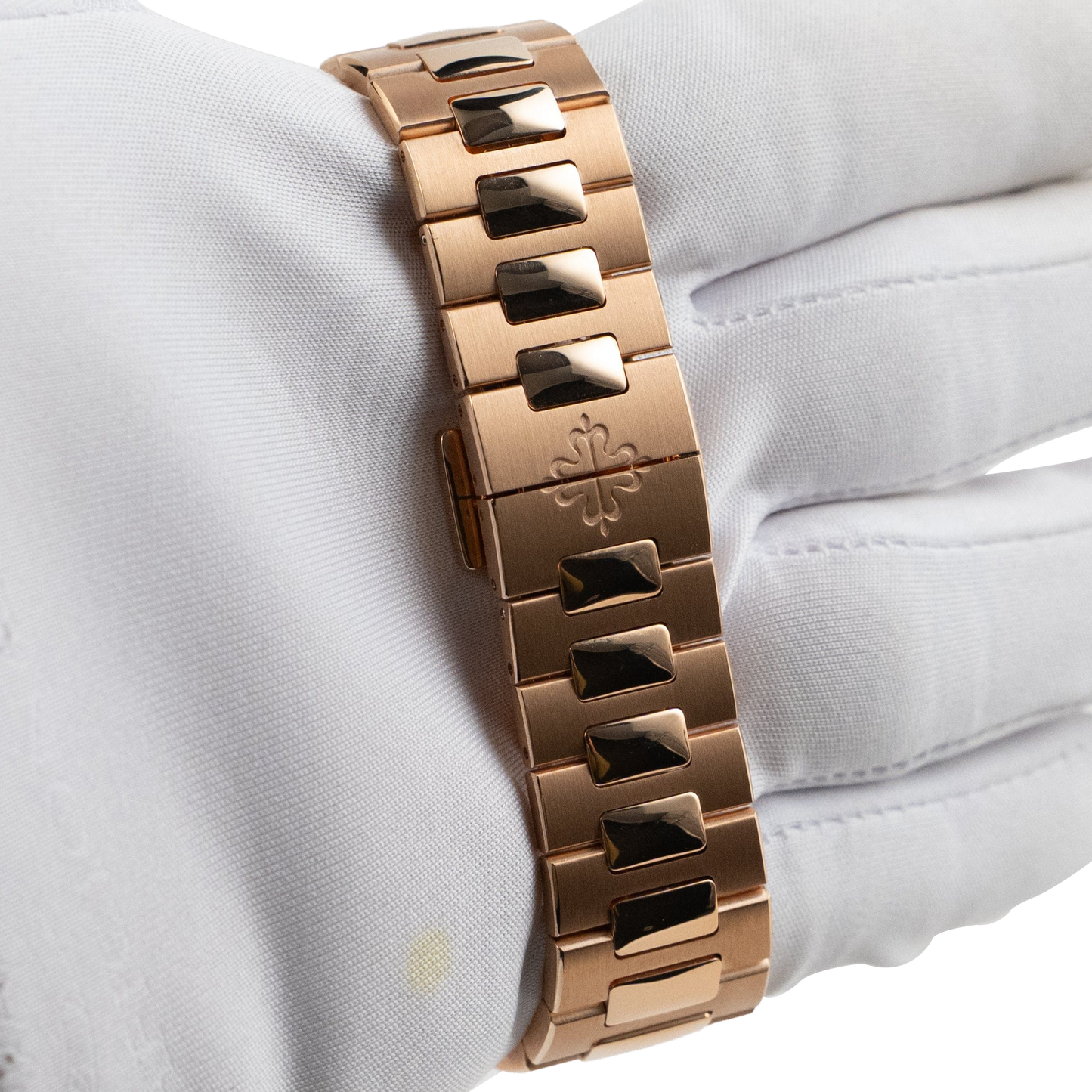 Nautilus 40mm 5980/1R-001 Chronograph Date Rose Gold Black Dial
