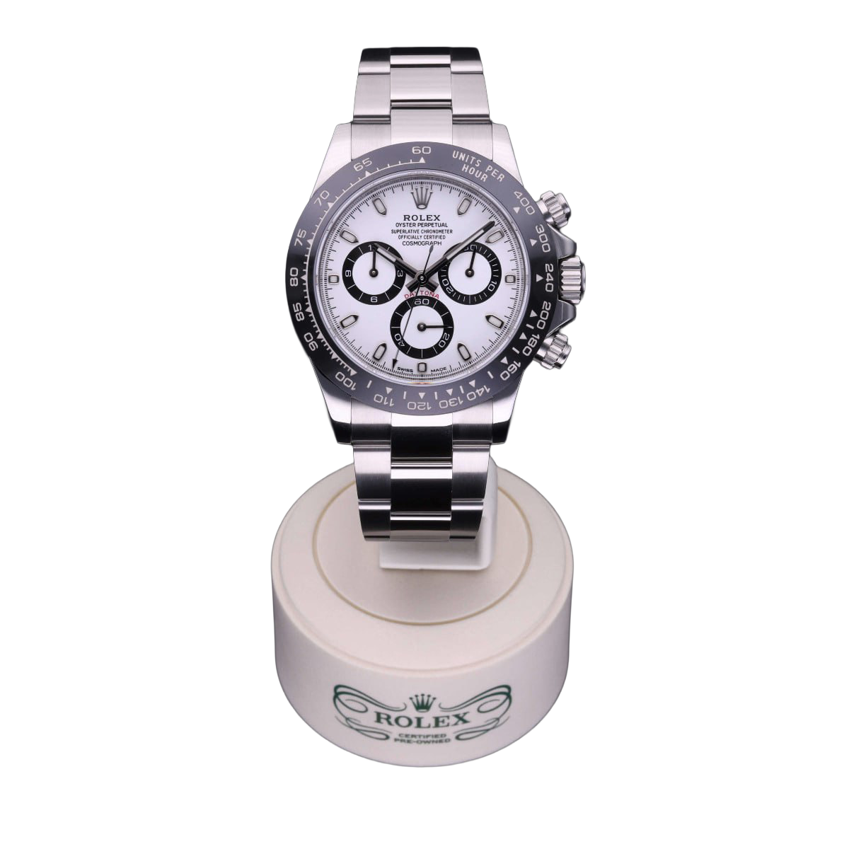 Daytona Panda 40mm White Dial 116500