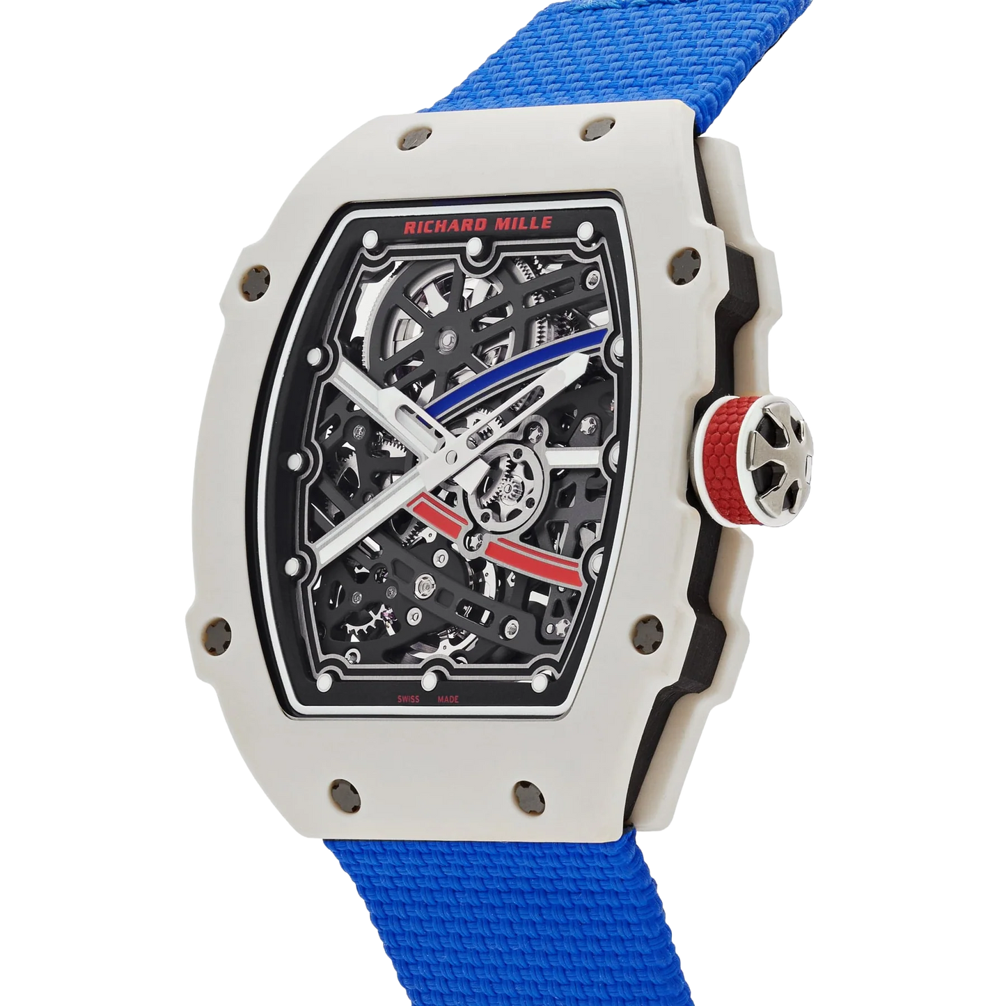 Extra Flat Alexis Pinturault France Carbon TPT White Blue Red RM 67-02